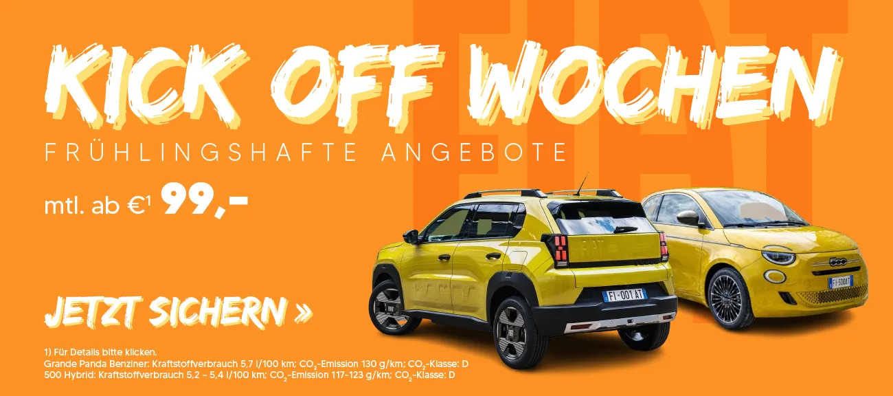 Fiat Kick Off Wochen