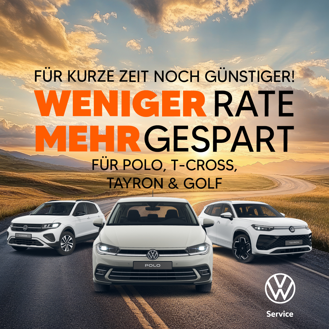 VW Plus Leasing Aktion