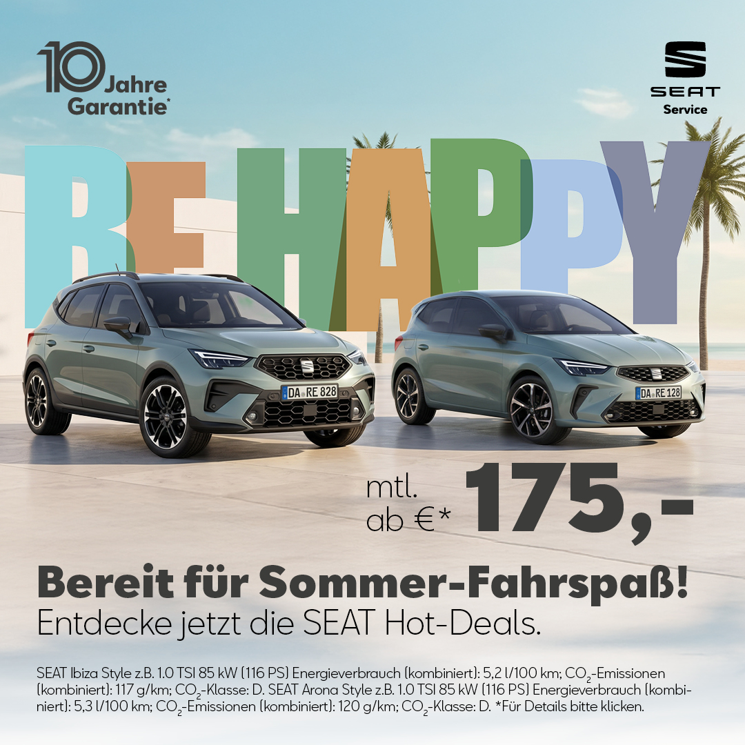 Seat Sommer Deals